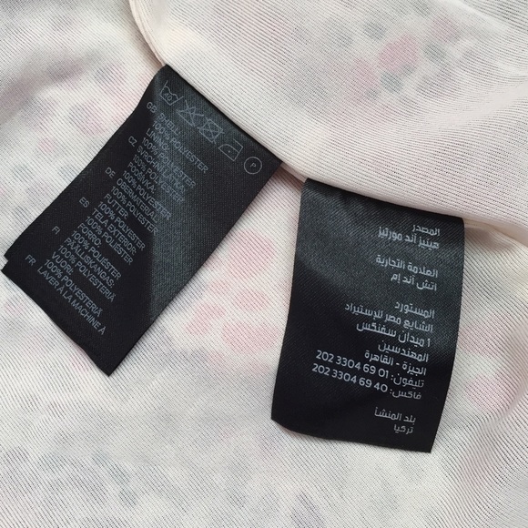 H&M Faux Wrap Bust Short Dress - Picture 8 of 8